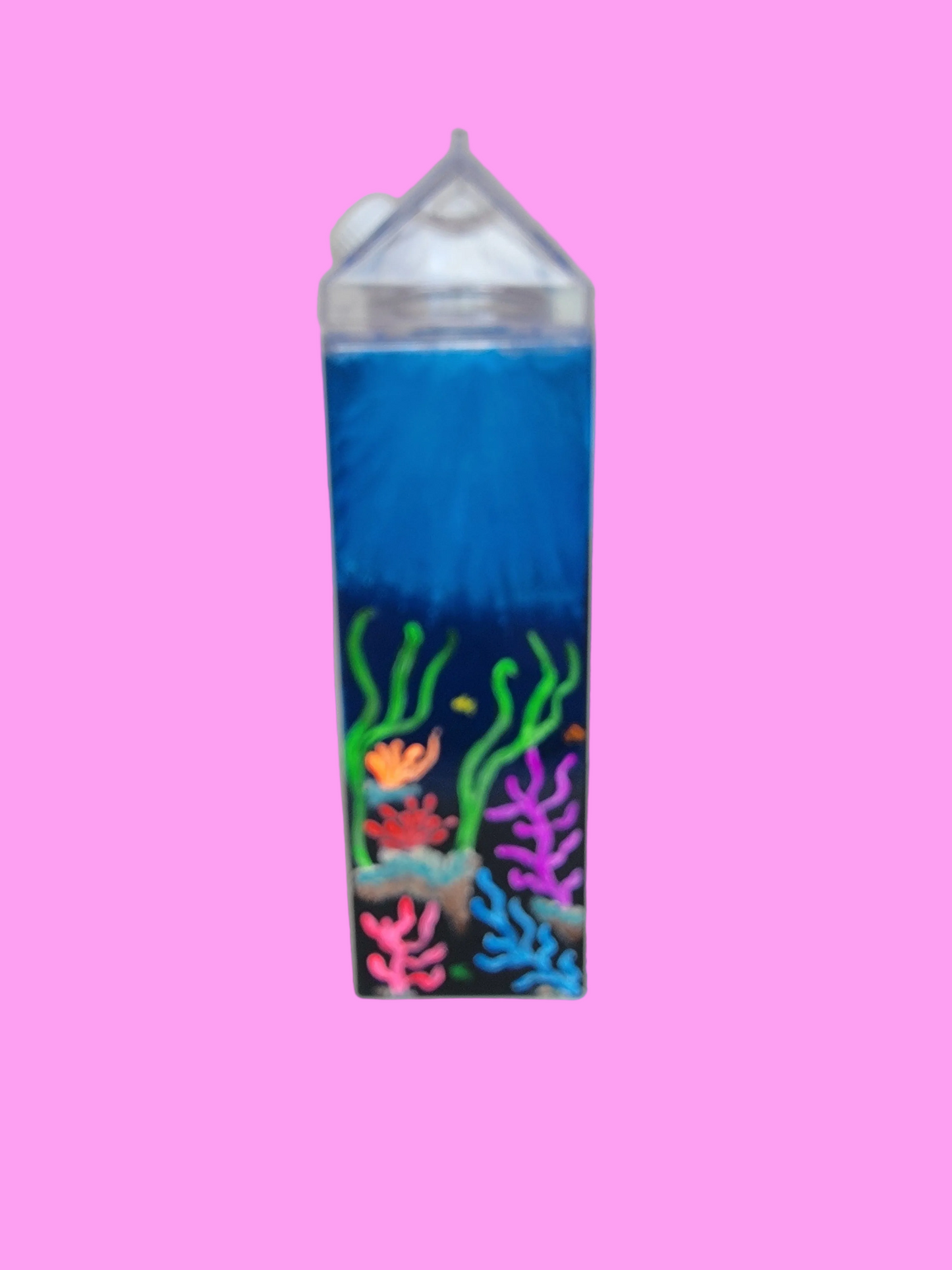 Ocean milk bottle
