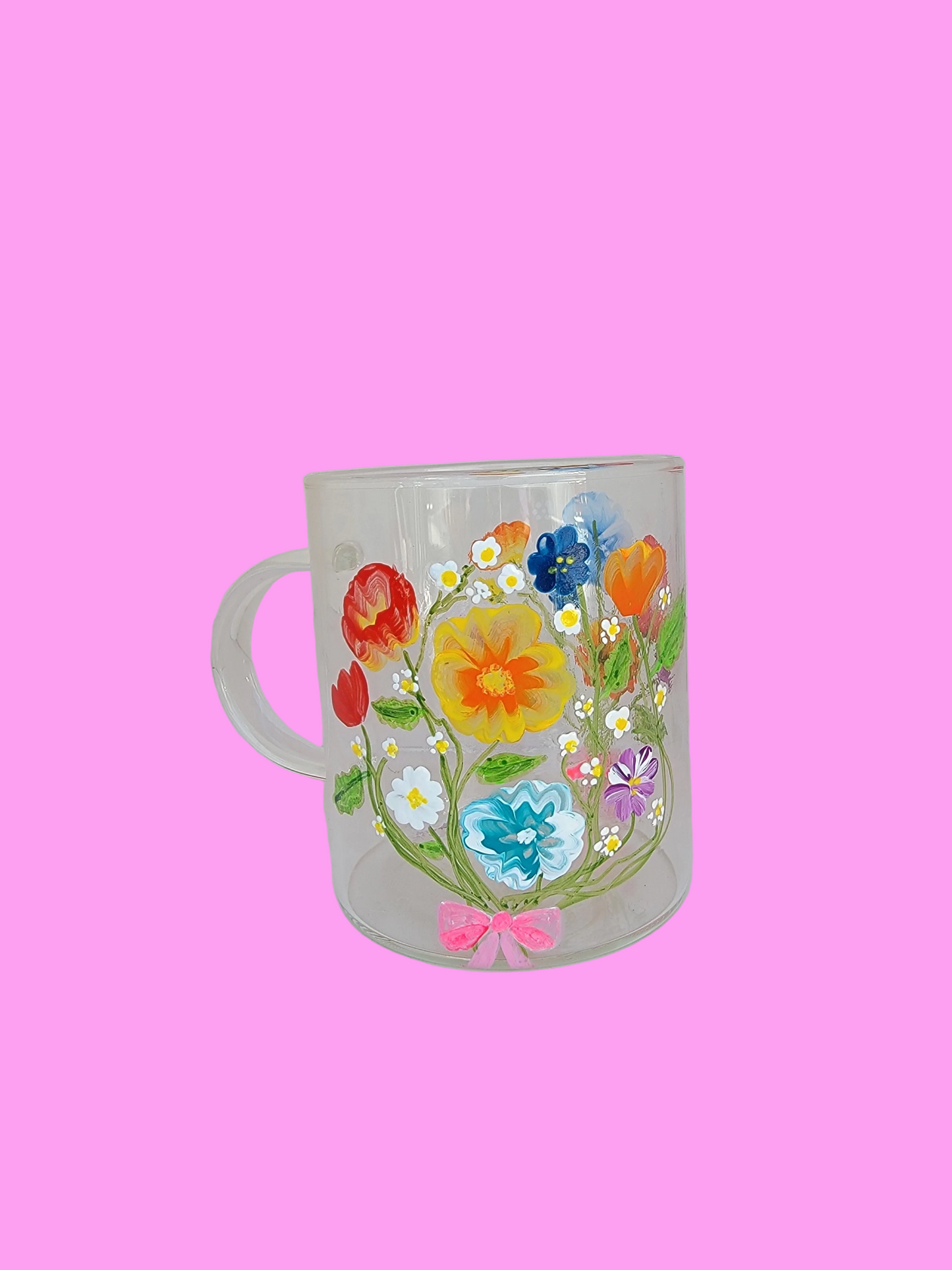 Flower mug 15 oz