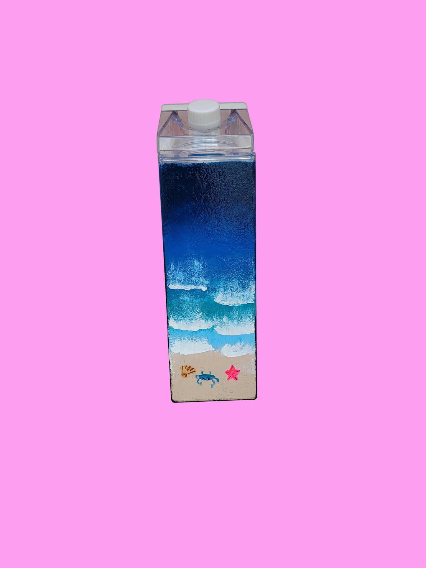 Ocean milk bottle