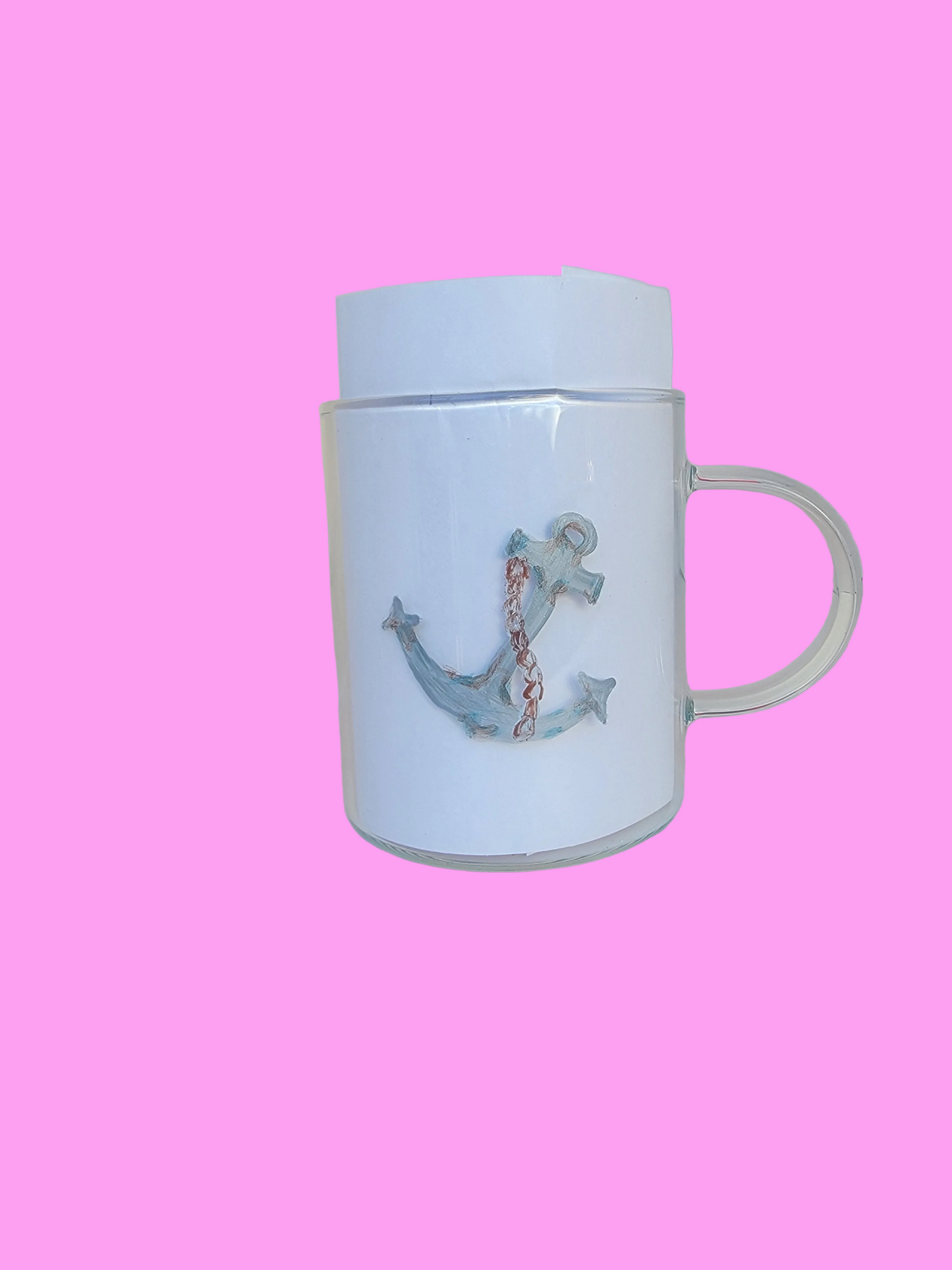 Turtle & anchor mug 15 oz