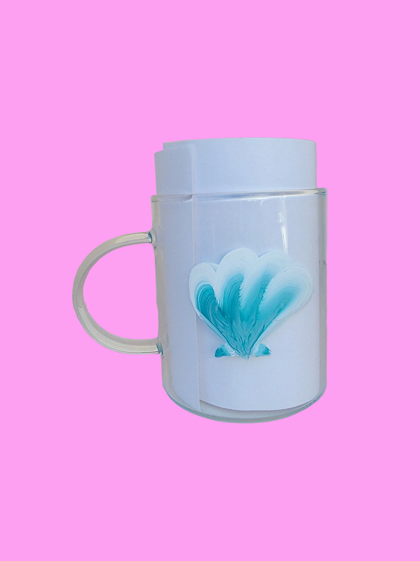 Sea star & shell mug 15 oz