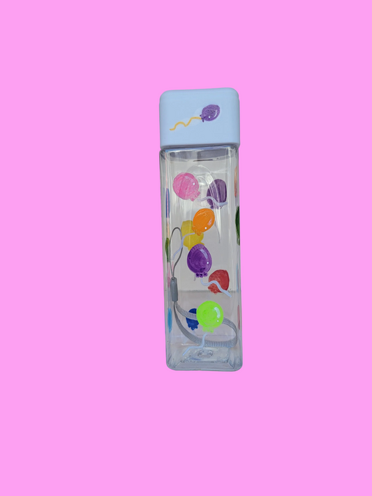 Cute 17oz rectangle water bottle