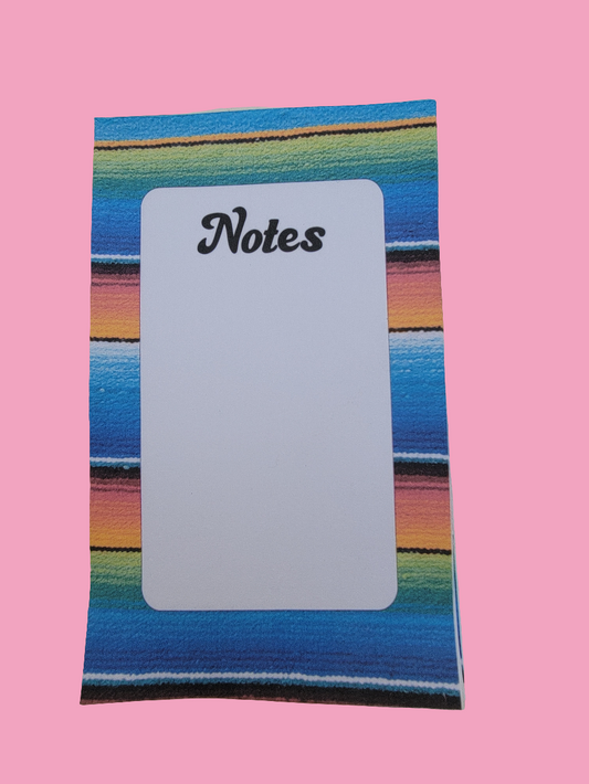 Textile note pad